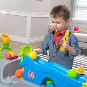 Step2 Ball Buddies Truckin' & Rollin' Play Table | Water Table - Kids Activity & Play Equipment
