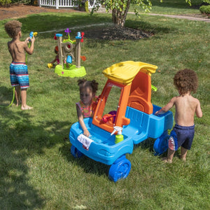 Step2 Car Wash Splash Center | Kids Water Table - Beach & Outdoor Accessories