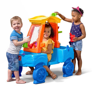 Step2 Car Wash Splash Center | Kids Water Table - Beach & Outdoor Accessories