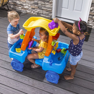 Step2 Car Wash Splash Center | Kids Water Table - Beach & Outdoor Accessories