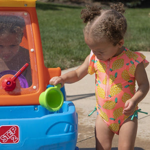 Step2 Car Wash Splash Center | Kids Water Table - Beach & Outdoor Accessories