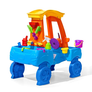 Step2 Car Wash Splash Center | Kids Water Table - Beach & Outdoor Accessories