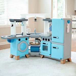 Step2 Cook & Care Corner Kitchen & Nursery | Pretend Play Kitchen - Pretend Play Toys