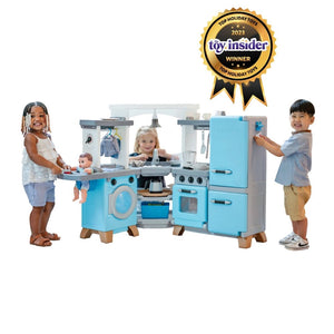 Step2 Cook & Care Corner Kitchen & Nursery | Pretend Play Kitchen - Pretend Play Toys