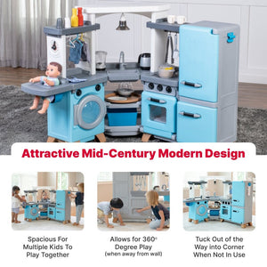 Step2 Cook & Care Corner Kitchen & Nursery | Pretend Play Kitchen - Pretend Play Toys