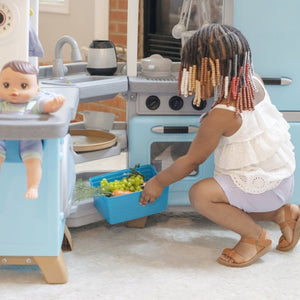 Step2 Cook & Care Corner Kitchen & Nursery | Pretend Play Kitchen - Pretend Play Toys