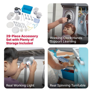 Step2 Cook & Care Corner Kitchen & Nursery | Pretend Play Kitchen - Pretend Play Toys