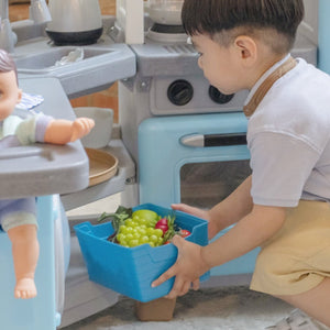 Step2 Cook & Care Corner Kitchen & Nursery | Pretend Play Kitchen - Pretend Play Toys