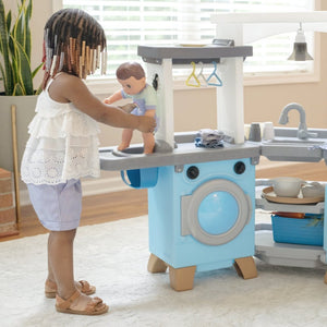 Step2 Cook & Care Corner Kitchen & Nursery | Pretend Play Kitchen - Pretend Play Toys