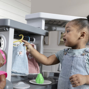 Step2 Cook & Care Corner Kitchen & Nursery | Pretend Play Kitchen - Pretend Play Toys