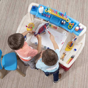 Step2 Deluxe Art Master Desk | Kids Art Desk & Easel - Art Desk & Easel