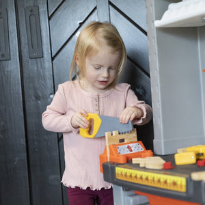 Step2 Deluxe Workshop | Kids Pretend Workshop - Roleplay/Pretend Play