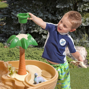Step2 Dino Dig Sand & Water Table | Kids Water Table - Beach & Outdoor Accessories