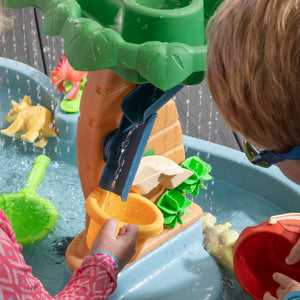 Step2 Dino Shower Water Table | Kids Water Table - Sand & Water Play