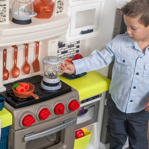 Step2 Elegant Edge Kitchen | Kids Pretend Play Kitchen - Pretend Play Toys