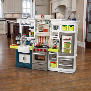 Step2 Elegant Edge Kitchen | Kids Pretend Play Kitchen - Pretend Play Toys