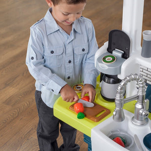 Step2 Elegant Edge Kitchen | Kids Pretend Play Kitchen - Pretend Play Toys