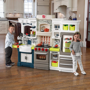 Step2 Elegant Edge Kitchen | Kids Pretend Play Kitchen - Pretend Play Toys