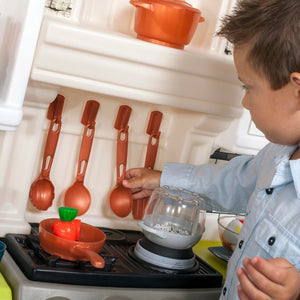 Step2 Elegant Edge Kitchen | Kids Pretend Play Kitchen - Pretend Play Toys