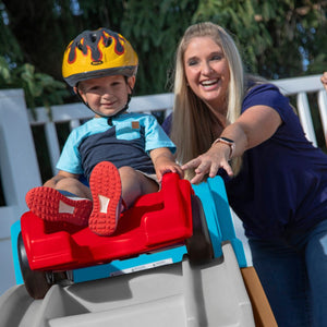 Step2 Extreme Thrill Coaster (Dashing Red) | Kids Ride-On Coaster - Ride On