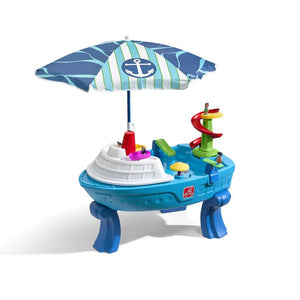 Step2 Fiesta Cruise Sand & Water Table with Umbrella - Sand & Water Play