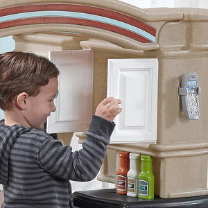 Step2 Grand Walk-In Kitchen | Kids Pretend Play Kitchen - Pretend Play Toys
