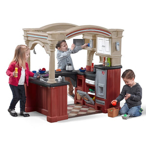 Step2 Grand Walk-In Kitchen | Kids Pretend Play Kitchen - Pretend Play Toys