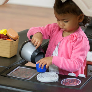 Step2 Grand Walk-In Kitchen | Kids Pretend Play Kitchen - Pretend Play Toys
