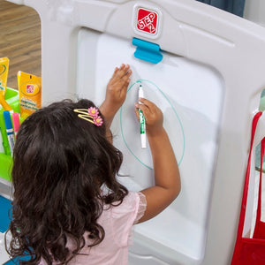 Step2 Great Creations Art Center | Kids Art Desk & Easel - Art Desk & Easel