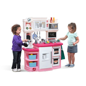 Step2 Great Gourmet Kitchen (Pink) | Kids Pretend Play Kitchen - Pretend Play Toys