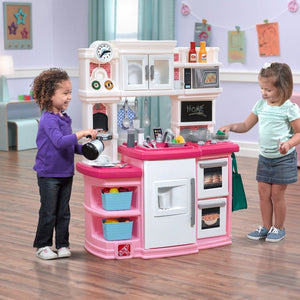 Step2 Great Gourmet Kitchen (Pink) | Kids Pretend Play Kitchen - Pretend Play Toys