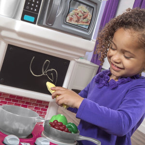 Step2 Great Gourmet Kitchen (Pink) | Kids Pretend Play Kitchen - Pretend Play Toys