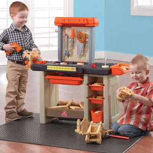 Step2 Handymen Workbench | Kids Pretend Workshop - Roleplay/Pretend Play