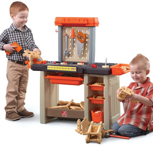 Step2 Handymen Workbench | Kids Pretend Workshop - Roleplay/Pretend Play