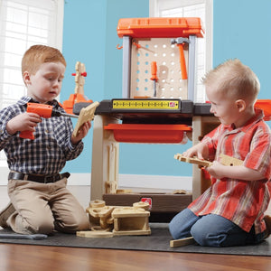 Step2 Handymen Workbench | Kids Pretend Workshop - Roleplay/Pretend Play