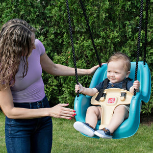 Step2 INFANT TO TODDLER SWING | Kids Outdoor Swing - Baby Swings