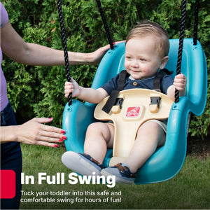 Step2 INFANT TO TODDLER SWING | Kids Outdoor Swing - Baby Swings