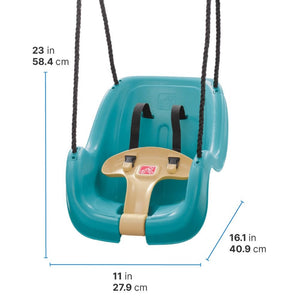Step2 INFANT TO TODDLER SWING | Kids Outdoor Swing - Baby Swings