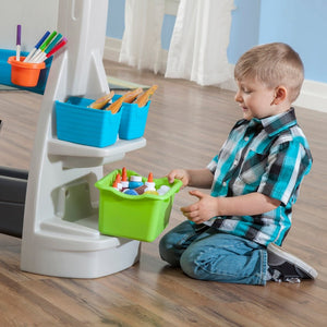Step2 Jumbo Art Easel | Kids Art Desk & Easel - Art Desk & Easel