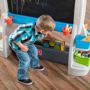 Step2 Jumbo Art Easel | Kids Art Desk & Easel - Art Desk & Easel