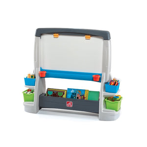 Step2 Jumbo Art Easel | Kids Art Desk & Easel - Art Desk & Easel