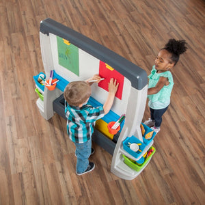 Step2 Jumbo Art Easel | Kids Art Desk & Easel - Art Desk & Easel