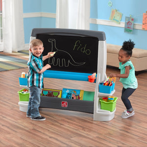 Step2 Jumbo Art Easel | Kids Art Desk & Easel - Art Desk & Easel