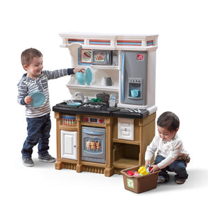 Step2 Lifestyle Custom Kitchen | Kids Pretend Play Kitchen - Pretend Play Toys
