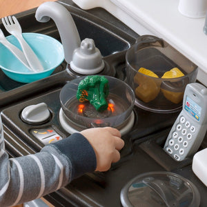Step2 Lifestyle Custom Kitchen | Kids Pretend Play Kitchen - Pretend Play Toys
