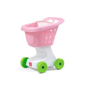 Step2 Little Helper’s Shopping Cart (Pink) | Kids Shopping Cart - Roleplay/Pretend Play