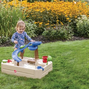 Step2 NATURALLY PLAYFUL PLAYFULL SPLASHWAY CANAL | Water Table - Beach & Outdoor Accessories