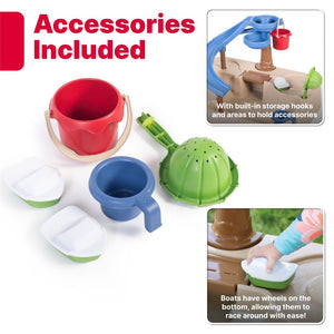 Step2 NATURALLY PLAYFUL PLAYFULL SPLASHWAY CANAL | Water Table - Beach & Outdoor Accessories