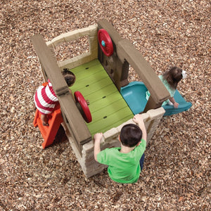 Step2 Naturally Playful Woodland Climber | Kids Climber Playset - Baby Swings