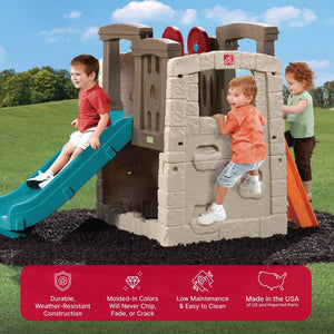 Step2 Naturally Playful Woodland Climber | Kids Climber Playset - Baby Swings